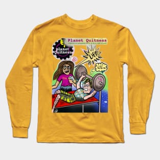 Pukey Products number 14 “Planet Quitness” Long Sleeve T-Shirt